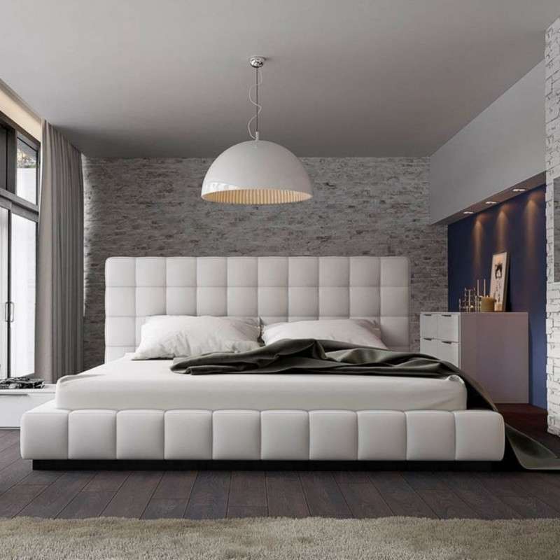 تخت خواب دونفره مدل نازار سایز 180×200 سانتی متر