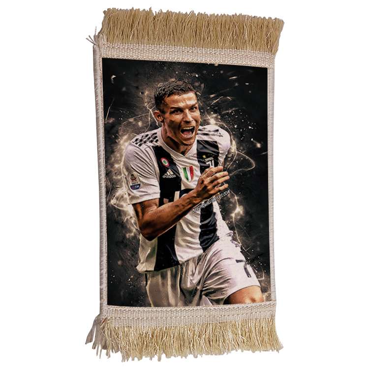 فرش ماشینی دیوارکوب مدل رونالدو کد 389