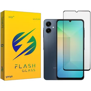 محافظ صفحه نمایش شیشه ای یاکیا مدل Flash Full مناسب برای گوشی موبایل سامسونگ Galaxy A06