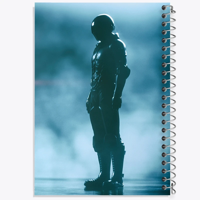 دفتر نت موسیقی 50 برگ خندالو مدل فضایی کد F1125