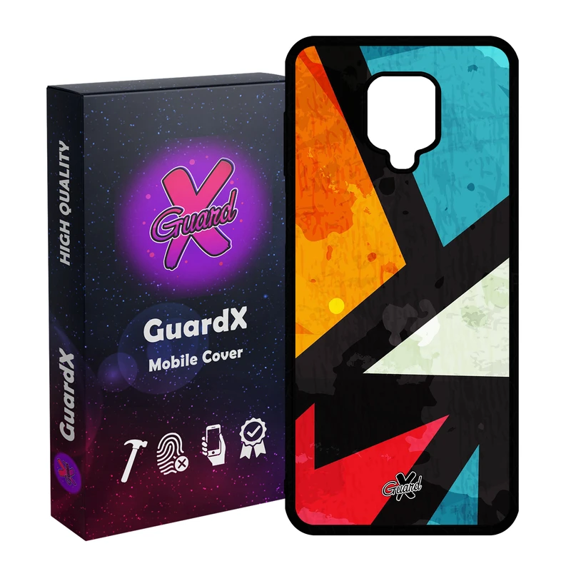 کاور گارد ایکس مدل Glass10176 مناسب برای گوشی موبایل شیائومی Redmi Note 9S / Note 9 Pro / Note 9 Pro Max