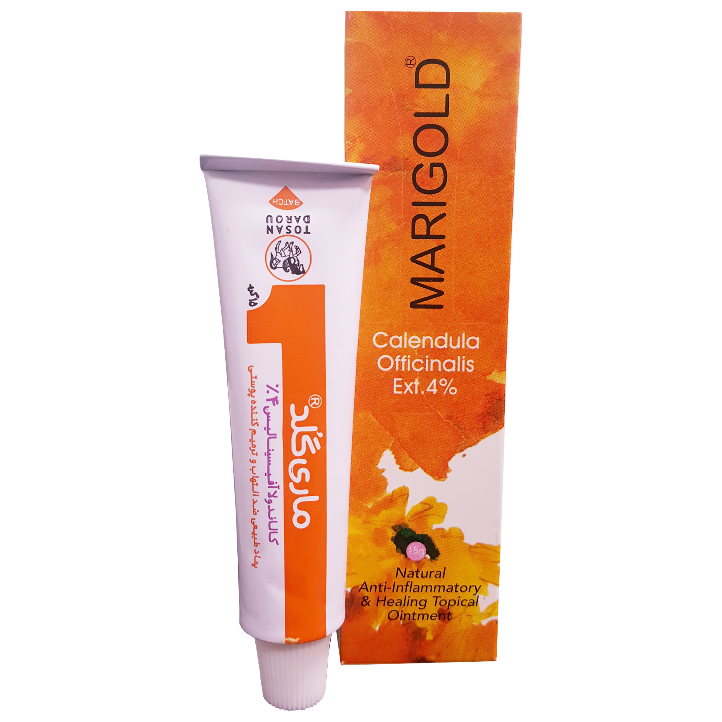 پماد ماری گلد کالاندولا 4 درصد توسن دارو - 15 گرم