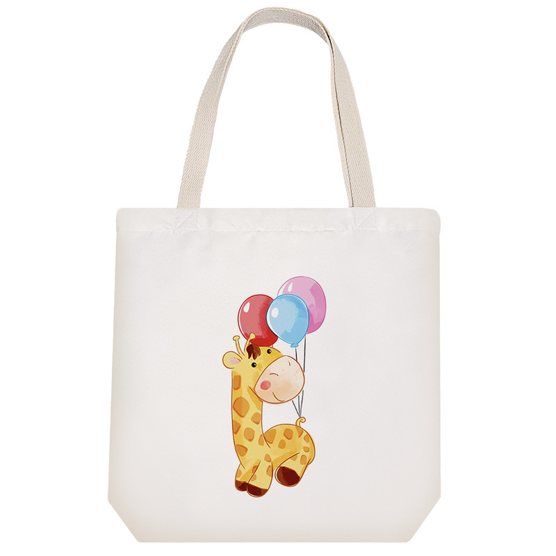 ساک خرید خندالو طرح زرافه کد H289