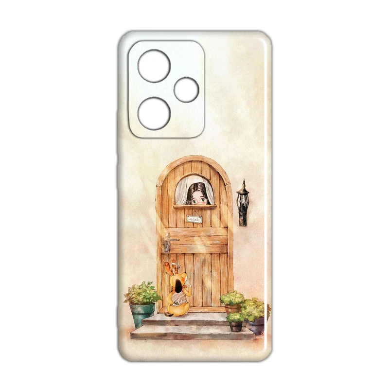 کاور مدل دخترانه کد 247 مناسب برای گوشی موبایل شیائومی Redmi 13