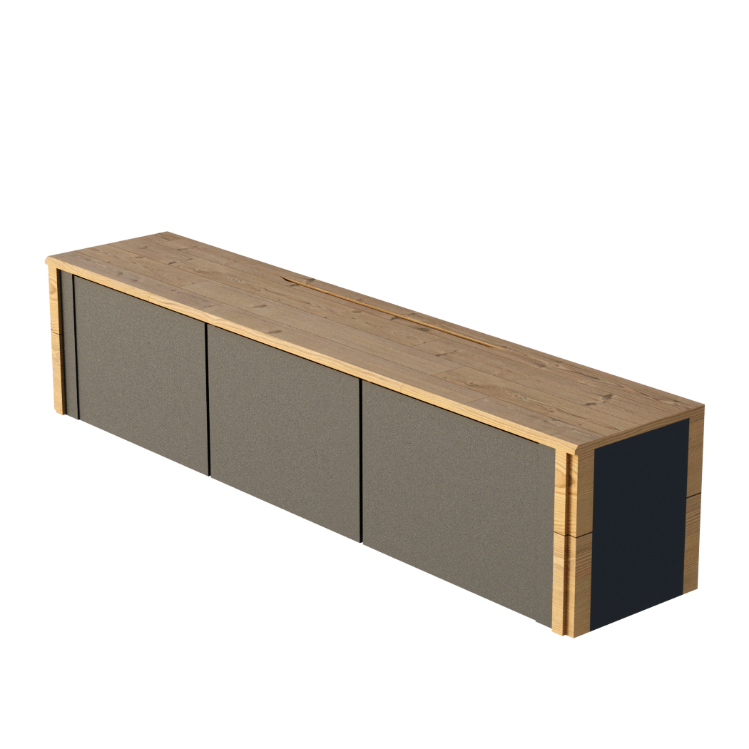 میز تلویزیون مدل Wooden Dream TVset1