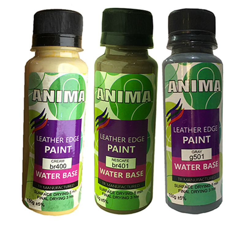 رنگ لبه چرم آنیما کد An150x6 حجم 150 میلی لیتر بسته 6 عددی رنگ لبه چرم آنیما کد An150x6 حجم 150 میلی لیتر بسته 6 عددی
