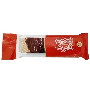 ویفر با طعم پرتقال و روکش کاکائویی نادری - 30 گرم بسته 20 عددی