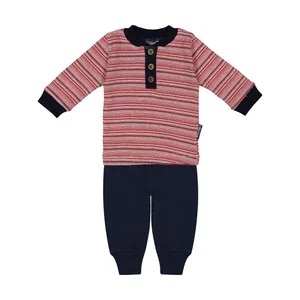 ست تی شرت و شلوار نوزادی آدمک مدل 2171128-72