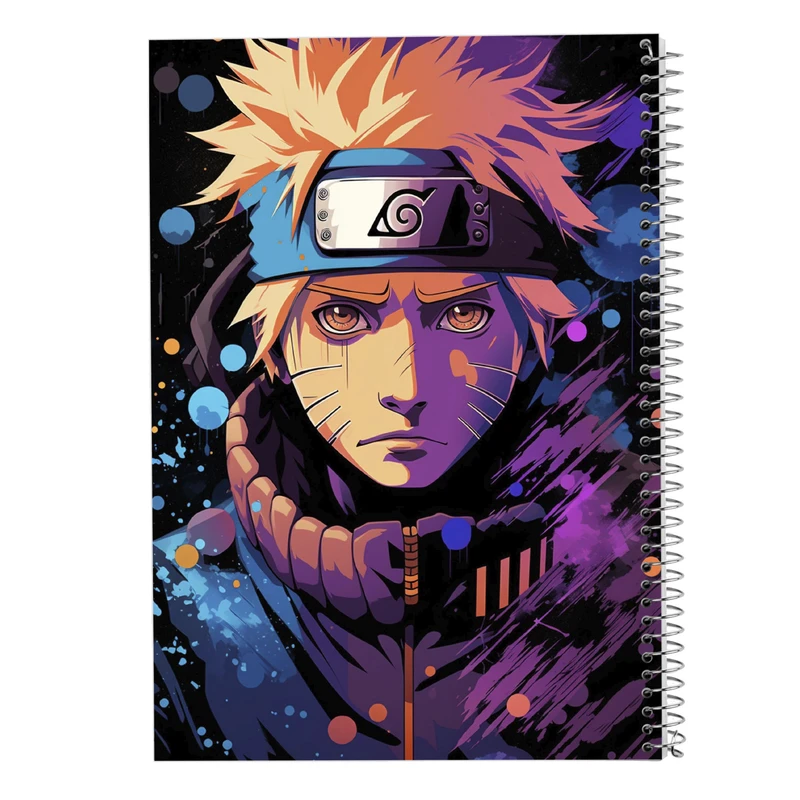 دفتر شطرنجی 50 برگ مدوپد مدل Naroto کد DF11277