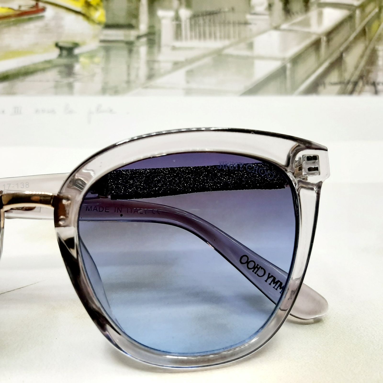 عینک آفتابی زنانه جیمی چو مدل P0638nmbu -  - 6