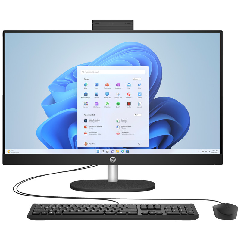 کامپیوتر همه کاره 23.8 اینچ اچ‌ پی مدل 24 CR0122nh-i5 1335U 16GB 512SSD IrisXe Touch