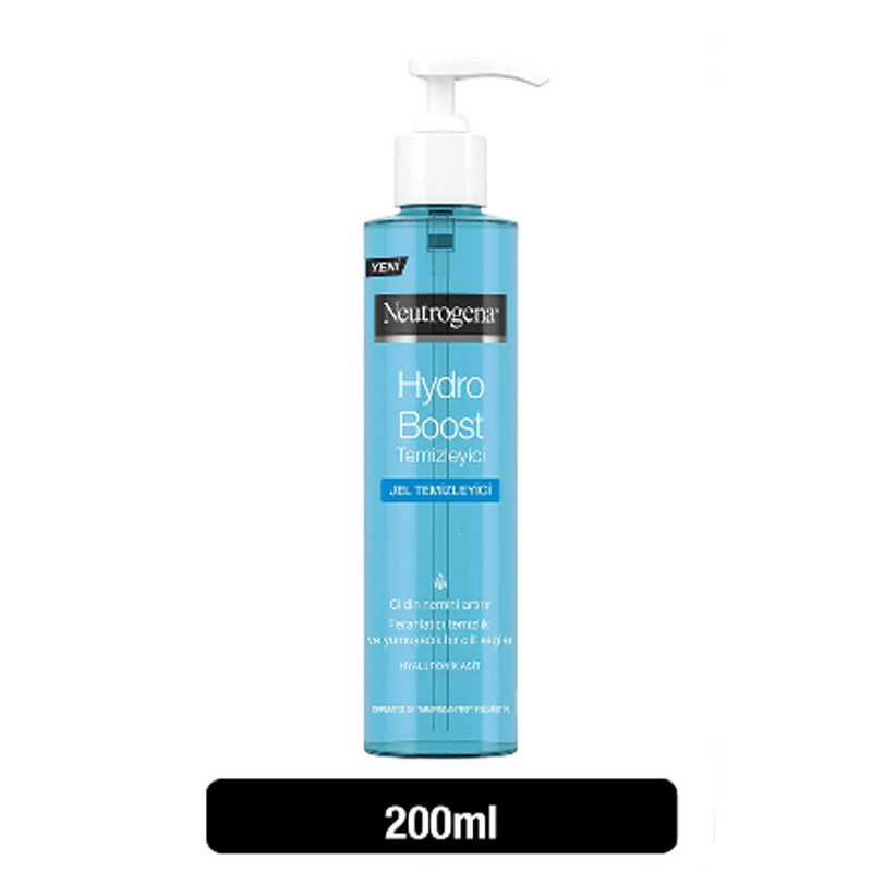 ژل شستشو صورت نوتروژینا مدل hydro boost حجم 200 میلی لیتر