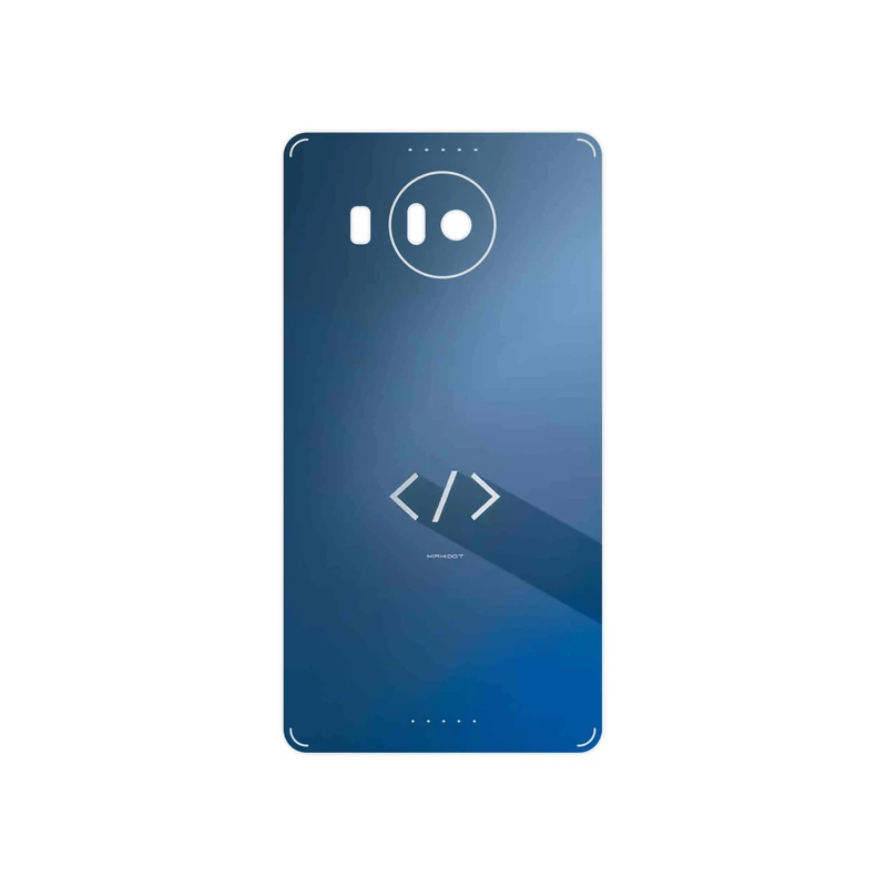 برچسب پوششی ماهوت مدل Minimal Coding icon مناسب برای گوشی موبایل مایکروسافت Lumia 950 XL