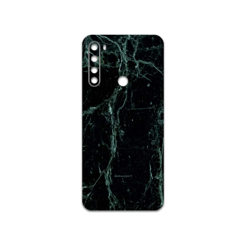 برچسب پوششی ماهوت مدل Graphite-Green-Marble مناسب برای گوشی موبایل شیائومی Redmi Note 8 2021