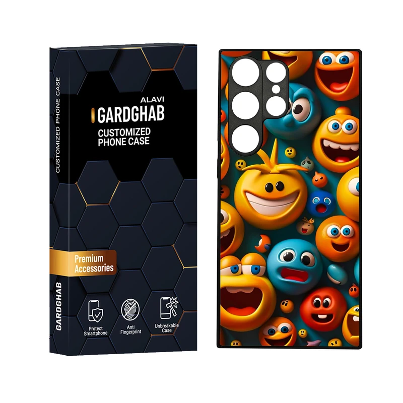 کاور گارد قاب علوی مدل دورژله ای مناسب برای گوشی موبایل سامسونگ Galaxy S23 Ultra