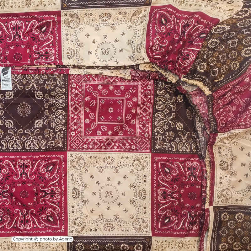 سرویس روتختی آدنو مدل روژان کد CH107 یک نفره 3 تکه