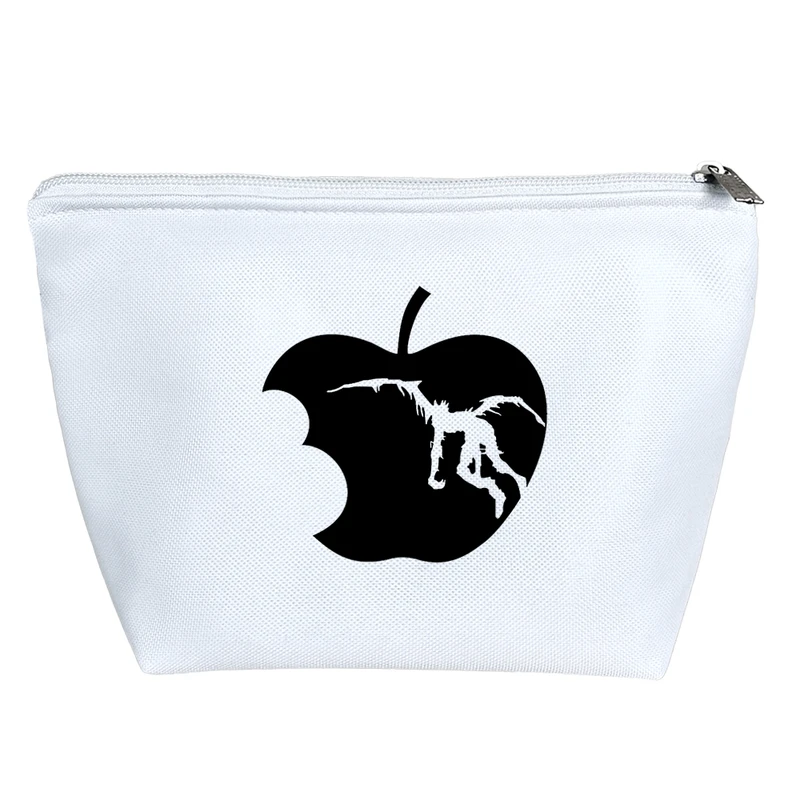 کیف لوازم آرایش دخترانه خندالو مدل سیب ریوک انیمه دفترچه مرگ کد 1032