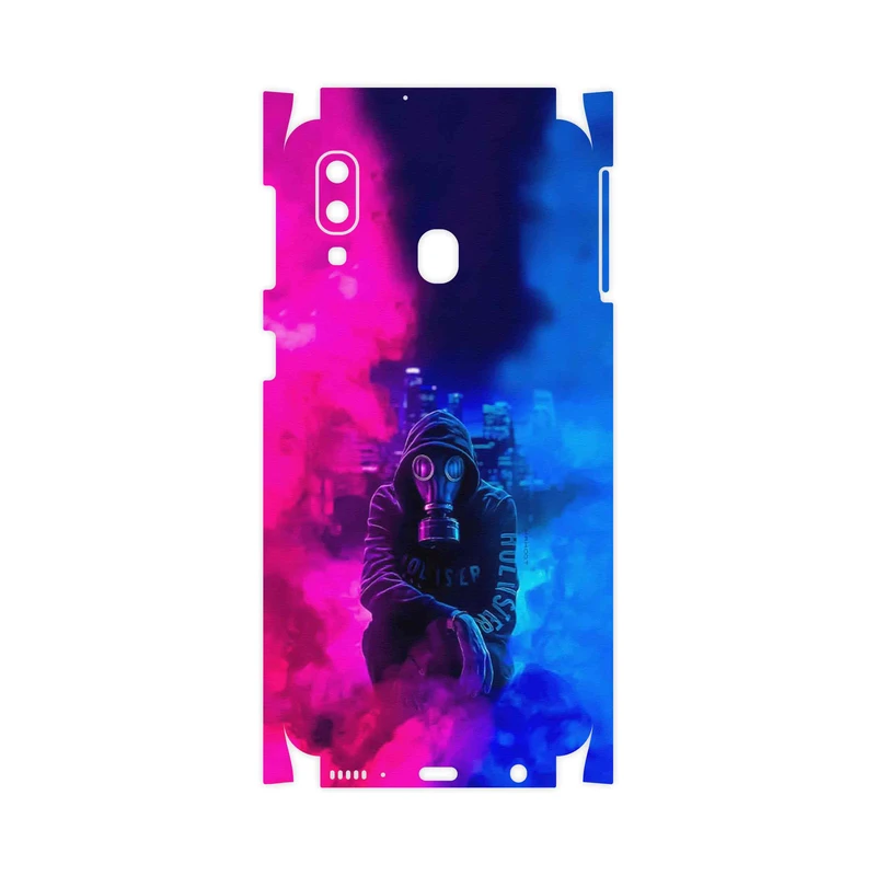 برچسب پوششی ماهوت مدل Smoke Rainbow Digital Art 2-FullSkin مناسب برای گوشی موبایل سامسونگ Galaxy A40