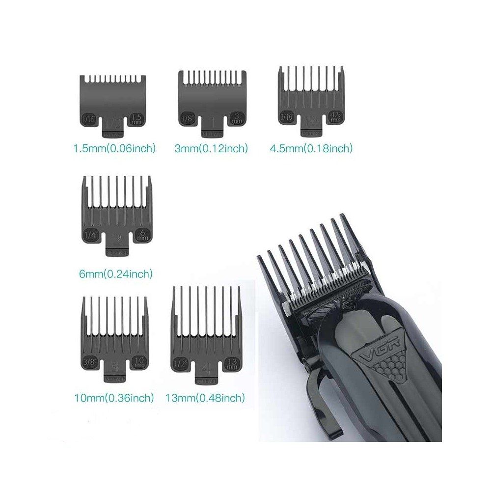 ماشین اصلاح موی سر و صورت وی جی ار مدل V-282 -  - 4