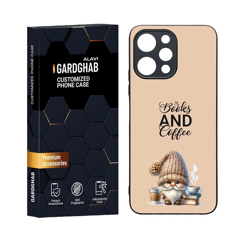 کاور گارد قاب علوی مدل دورژله ای فانتزی مناسب برای گوشی موبایل شیائومی Redmi 12 4G / 12 5G