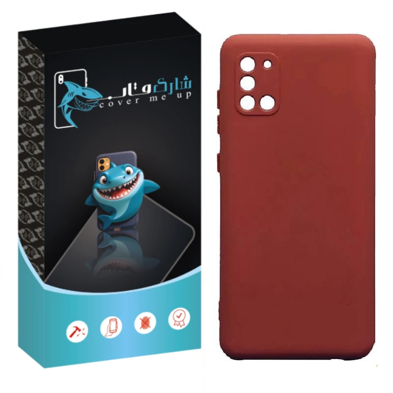 کاور شارک قاب مدل SILIK مناسب برای گوشی موبایل سامسونگ Galaxy A31