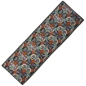 رانر رومیزی ترمه ابریشمی مدل شهداد کد 452