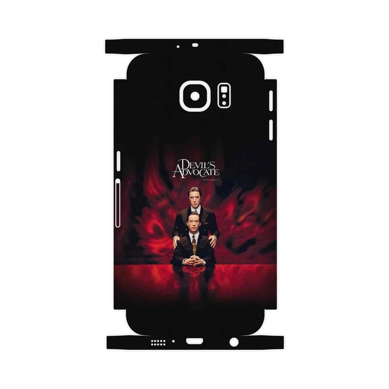 برچسب پوششی ماهوت مدل The Devils Advocate-FullSkin مناسب برای گوشی موبایل سامسونگ Galaxy S6 Edge