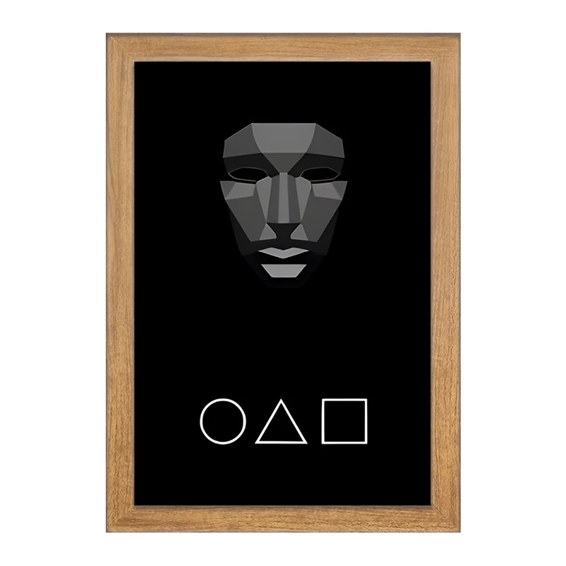 تابلو خندالو مدل بازی مرکب (Squid Game) کد F11867