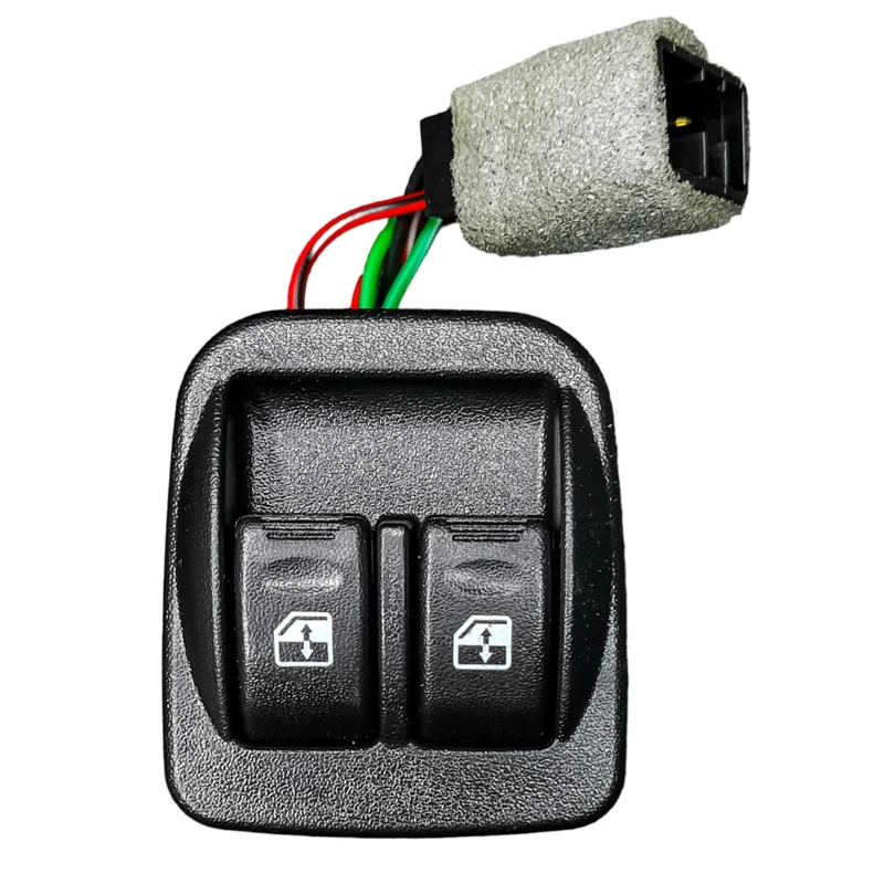 کلید شیشه بالابر جلو چپ فراسلی کد 2905246600411 مناسب برای پراید 131