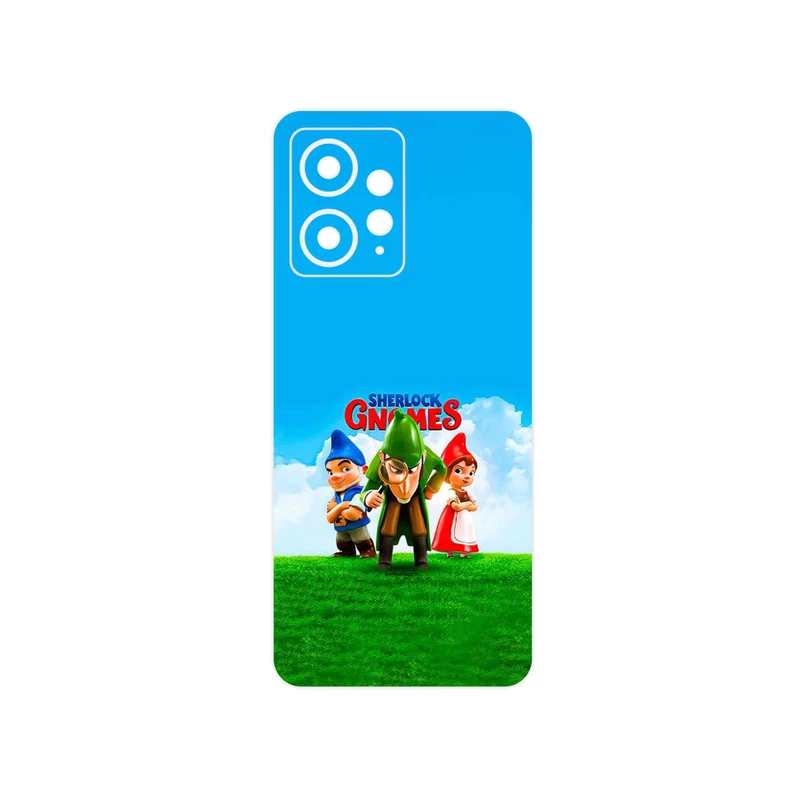 برچسب پوششی ماهوت مدل Sherlock Gnomes مناسب برای گوشی موبایل شیائومی Redmi Note 12 4G