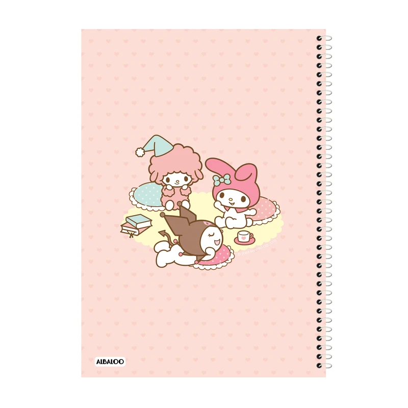 دفتر مشق 50 برگ آلبالو طرح کورومی فانتزی کد 2254