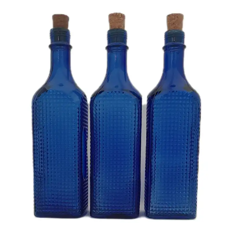 بطری شیشه ای مدل آب خورشیدی هخامنشی مجموعه 3 عددی