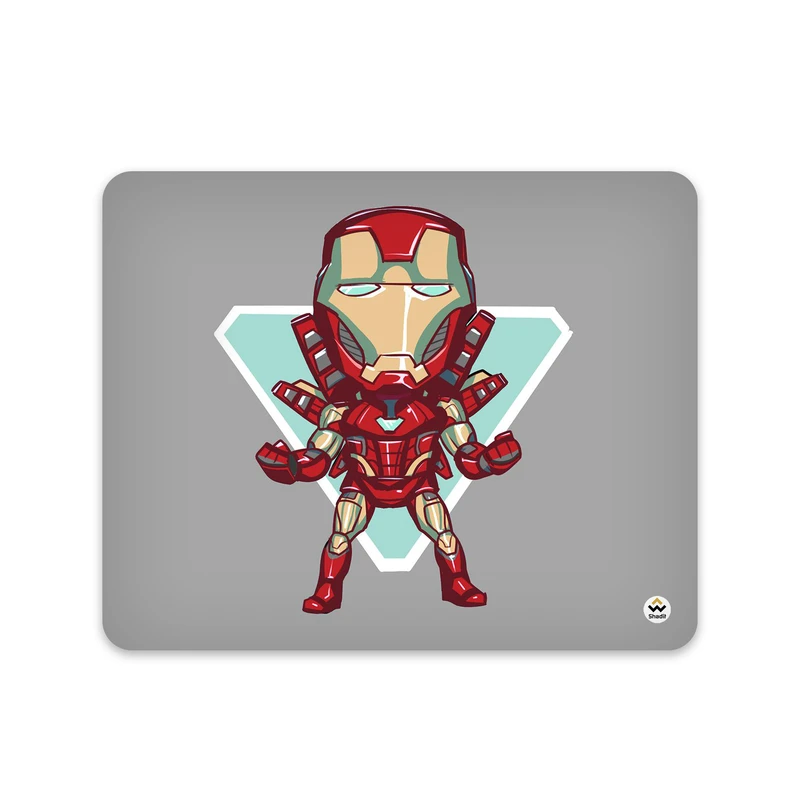 ماوس پد شادیت مدل Iron Man کد553 سایز 24*19 سانتی متر