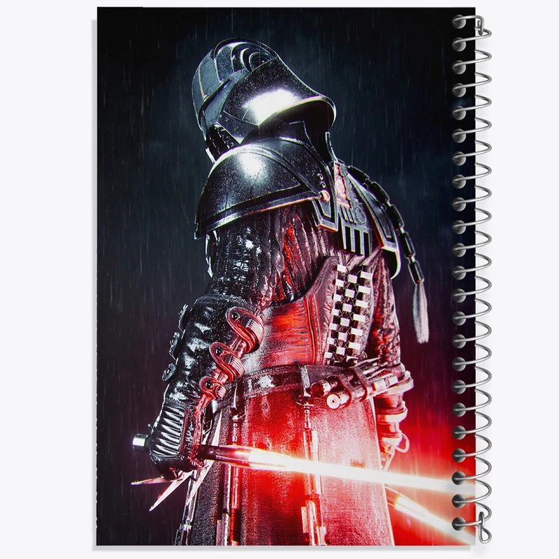 دفتر مشق 100 برگ خندالو طرح جنگ ستارگان (Star Wars) کد F1785