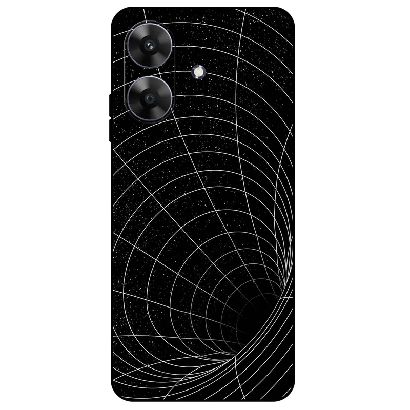 کاور مگافون طرح کرم چاله مدل 8108 مناسب برای گوشی موبایل ریلمی Note 60 / Note 60X