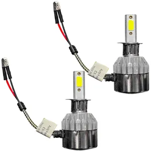 لامپ هدلایت خودرو مدل C6 پایه H3 بسته 2 عددی