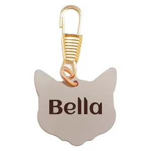 پلاک شناسایی حیوانات طرح Bella کد 01