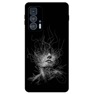 Megafone Face Sketch 7423 Cover For Motorola Moto Edge 20 Pro