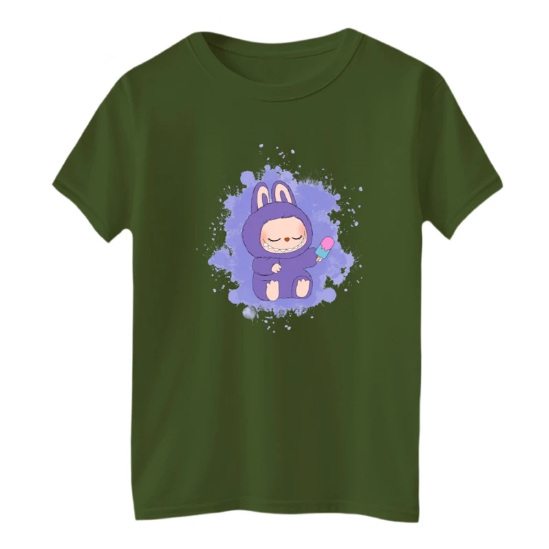 تی‌شرت لانگ آستین کوتاه بچگانه مدل لبوبو