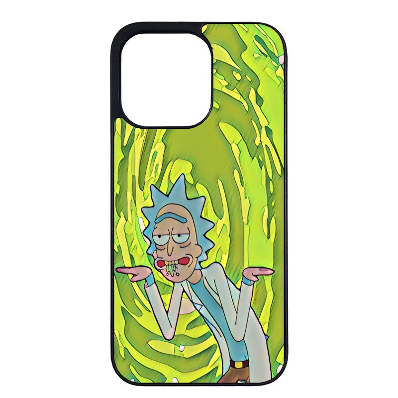 کاور گالری وبفر طرح ریک و مورتی مناسب برای گوشی موبایل اپل iphone 14 pro