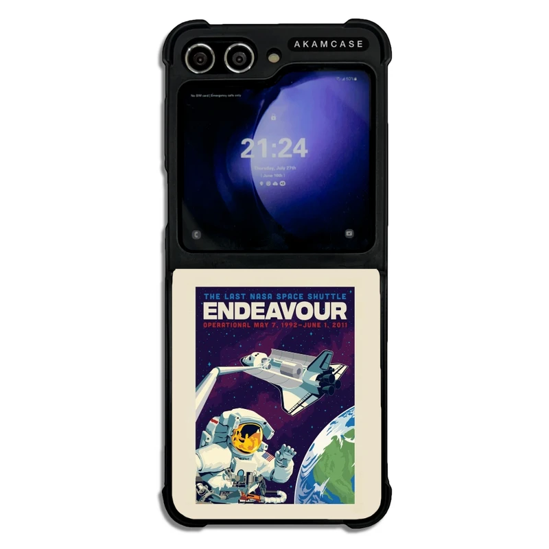 کاور آکام مدل AMC-WSGZFLIP5-SPACE-26 مناسب برای گوشی موبایل سامسونگ Galaxy Z Flip 5