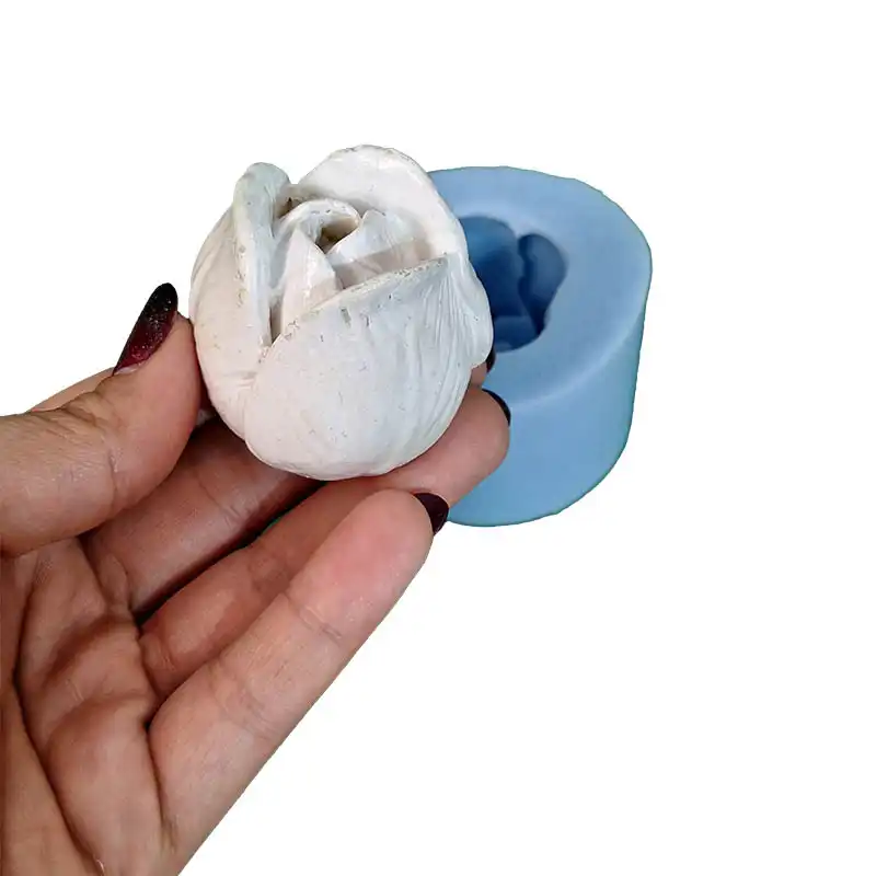 قالب شمع مدل گل رز