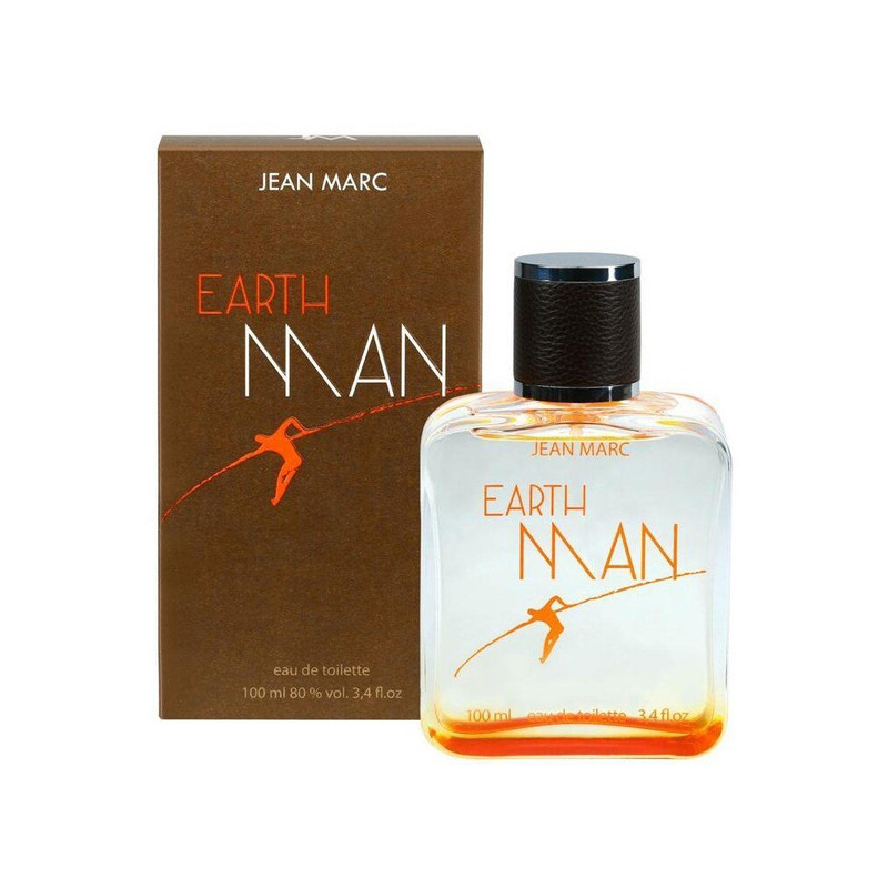 ادو تویلت مردانه ژان مارک مدل EARTH MAN حجم 100 میلی لیتر