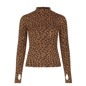 بلوز آستین بلند یقه اسکی زنانه مدل M01