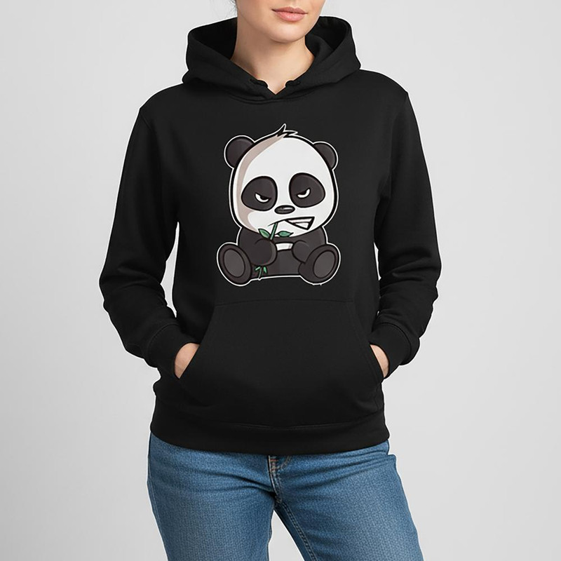 هودی زنانه مدل فانتزی پاندا کد mo108