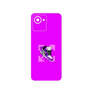 MAHOOT Nike Air Sneaker Digital Art Cover Sticker for Realme C30s