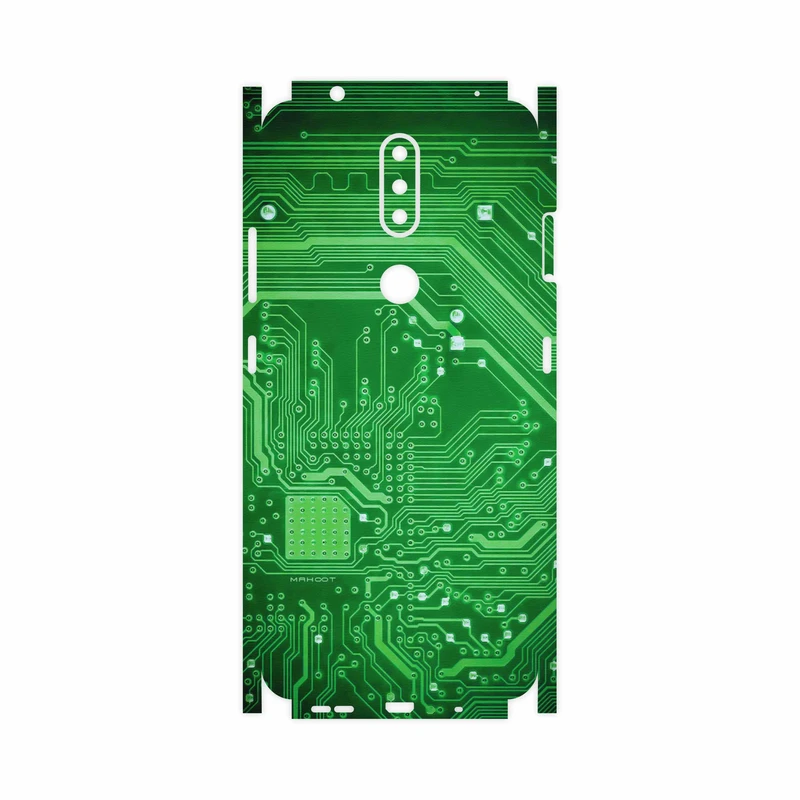 برچسب پوششی ماهوت مدل Green-Printed-Circuit-Board-FullSkin مناسب برای گوشی موبایل نوکیا 2.4