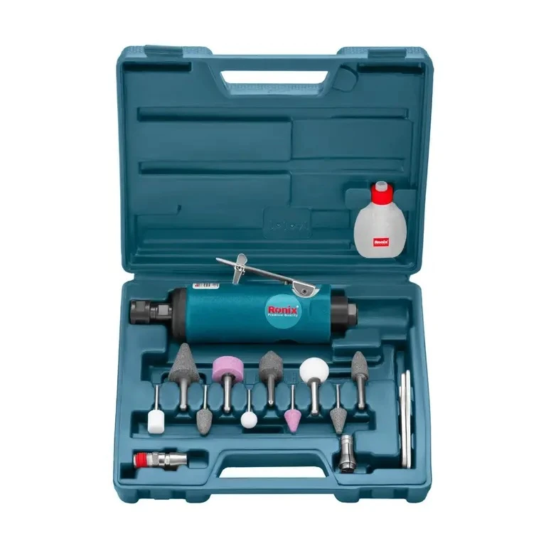 فرز انگشتی بادی 6 میلی متری رونیکس مدل RA-1802 مجموعه 16 عددی 