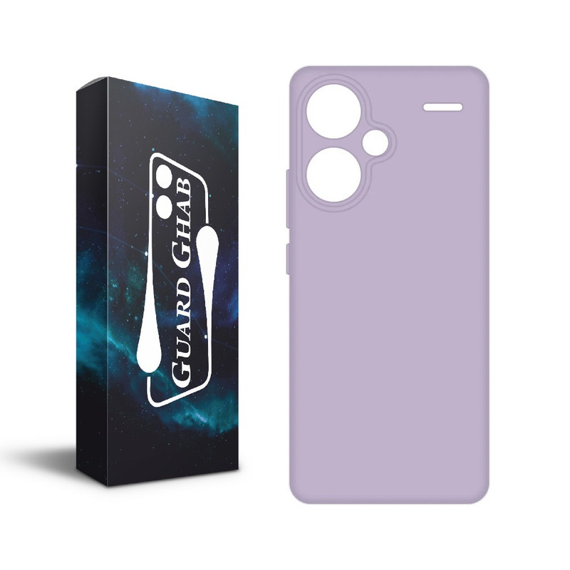 کاور گارد قاب مدل سیلیکونی پاک کنی مناسب برای گوشی موبایل شیائومی REDMI NOTE13 pro plus