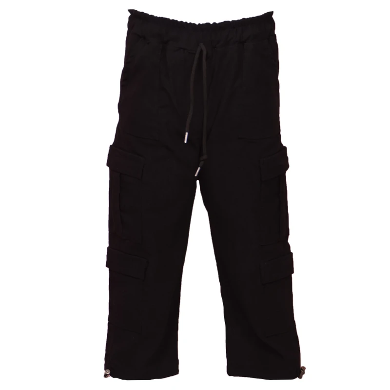 شلوار دخترانه مدل کارگو گت دار